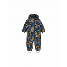 COLOR KIDS Mini Kinder Skioverall W. 2 Zip-AOP orange | 98