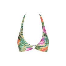 DARLING HARBOUR Damen Bikinioberteil Neckholder grün | 36