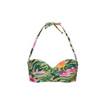 DARLING HARBOUR Damen Bikinioberteil Twisted grün | 36C