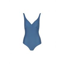 DARLING HARBOUR Damen Badeanzug V-Neck dunkelblau | 40