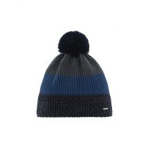 EISBÄR Mütze Star Pompon dunkelblau