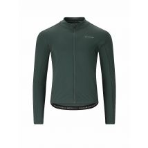 ENDURANCE Herren Winter Radtrikot Megah dunkelgrün | M