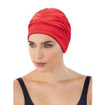 FASHY Damen Leichtbadehaube rot