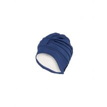 FASHY Damen Leichtbadehaube mit Klettverschluss blau