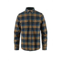 FJÄLLRÄVEN Herren Flanellhemd Skog braun | S