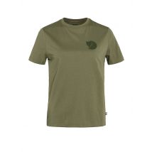 FJÄLLRÄVEN Damen Funktionsshirt Fox Boxy Logo kupfer | S