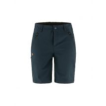 FJÄLLRÄVEN Damen Short Abisko Trail Stretch dunkelblau | 34