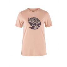 FJÄLLRÄVEN Damen Funktionsshirt Abisko Wool Fox rosa | XL