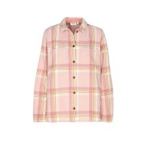 FJÄLLRÄVEN Damen Outdoor Bluse Singi Flannel Overshirt beige | XS