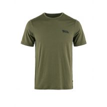 FJÄLLRÄVEN Herren Funktionsshirt Abisko Wool olive | M