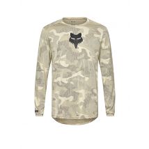 FOX Herren Radshirt  Langarm-Jersey Ranger TruDri™ beige | M