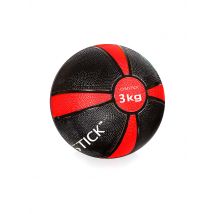 GYMSTICK Medizinball 3 kg schwarz