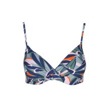 HOT STUFF Damen Bikinioberteil Twisted hellgrün | 36C