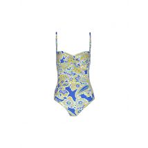 HOT STUFF Damen Badeanzug Wraped blau | 36