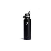 HYDRO FLASK Trinkflasche Standard Flex Straw Cap 621ml schwarz