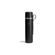 HYDRO FLASK Trinkflasche Hot Flask & Cup isoliert 1065ml schwarz