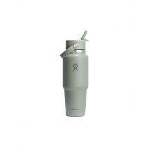 HYDRO FLASK Trinkflasche 32oz Wide Mouth Travel Bottle with Flex Straw Cap olive