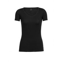 ICEBREAKER Damen T-Shirt 150 Siren Sweetheart schwarz | L