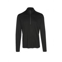 ICEBREAKER Herren Unterzieh Zipshirt Oasis 200 schwarz | S