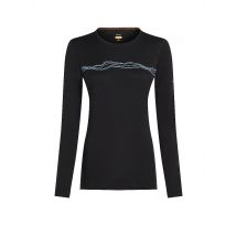 ICEBREAKER Damen Funktionsshirt Mountain Pulse 200 schwarz | XS