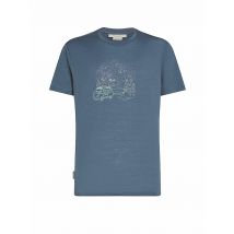 ICEBREAKER Herren Funktionsshirt Van Camp 150 Tech III dunkelblau | L