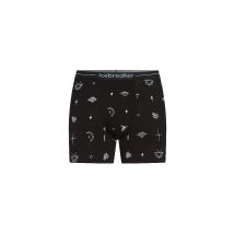 ICEBREAKER Herren Boxershort Anatomica 150 Explore schwarz | S
