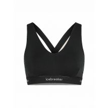 ICEBREAKER Damen Unterziehshirt Sprite Racerback schwarz | L