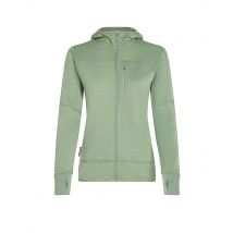 ICEBREAKER Damen Fleecejacke Real Fleece 300 Merino Hoodie hellgrün | XS