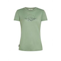 ICEBREAKER Damen Funktionsshirt Sundrise 150 Tech hellgrün | S