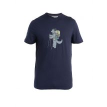 ICEBREAKER Herren Funktionsshirt Merino 150 Tech Lite III T-Shirt Tech Head dunkelblau | M