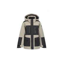 ICEPEAK Kinder Winterjacke Kanosh Hoodie grau | 128