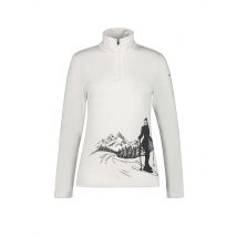 ICEPEAK Damen Unterzieh Zipshirt Ellenton weiss | M