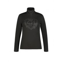 ICEPEAK Damen Unterzieh Zipshirt Ellenton schwarz | M