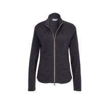 JOY DAmen Fleecejacke Josy Cord dunkelblau | 46