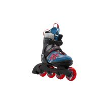 K2 Jungen Inlineskates Eddie Lumi Pro blau | 29-34