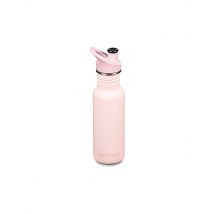 KLEAN KANTEEN Trinkflasche Edelstahl Classic 800ml Sport Cap  rosa