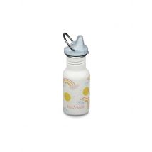 KLEAN KANTEEN Kinder Trinkflasche Classic 355ml Sippy Cap  weiss