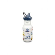 KLEAN KANTEEN Kinder Trinkflasche Classic 355ml Sippy Cap  weiss