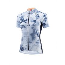 LÖFFLER Damen Radtrikot Hotbond® Leaf KZ dunkelblau | 42