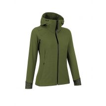 LAMUNT Damen Wanderjacke Paola Tech Hoodie dunkelgrün | 36