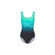 LASCANA Damen Badeanzug grün | 44B