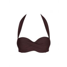 LASCANA Damen Bikinioberteil Bandeau dunkelrot | 36C
