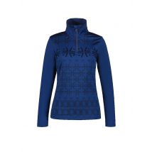 LUHTA Damen Unterzieh Zipshirt Ahjola blau | XS