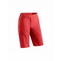 MAIER SPORTS Damen Shrt Lulaka Bermuda dunkelrot | 34