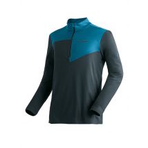MAIER SPORTS Herren Unterzieh Zipshirt Felian dunkelblau | 48