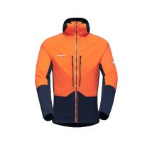 MAMMUT Herren Hybridjacke Eiger Nordwand ML Hoodie orange | XL