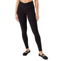 MANDALA Damen Yoga Hose Classic Rolldown schwarz | S