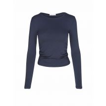 MANDALA Damen Yoga Shirt  dunkelblau | XS