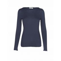 MANDALA Damen Yoga Shirt Basic dunkelblau | XL