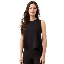 MANDALA Damen Yogatank Cropped schwarz | M